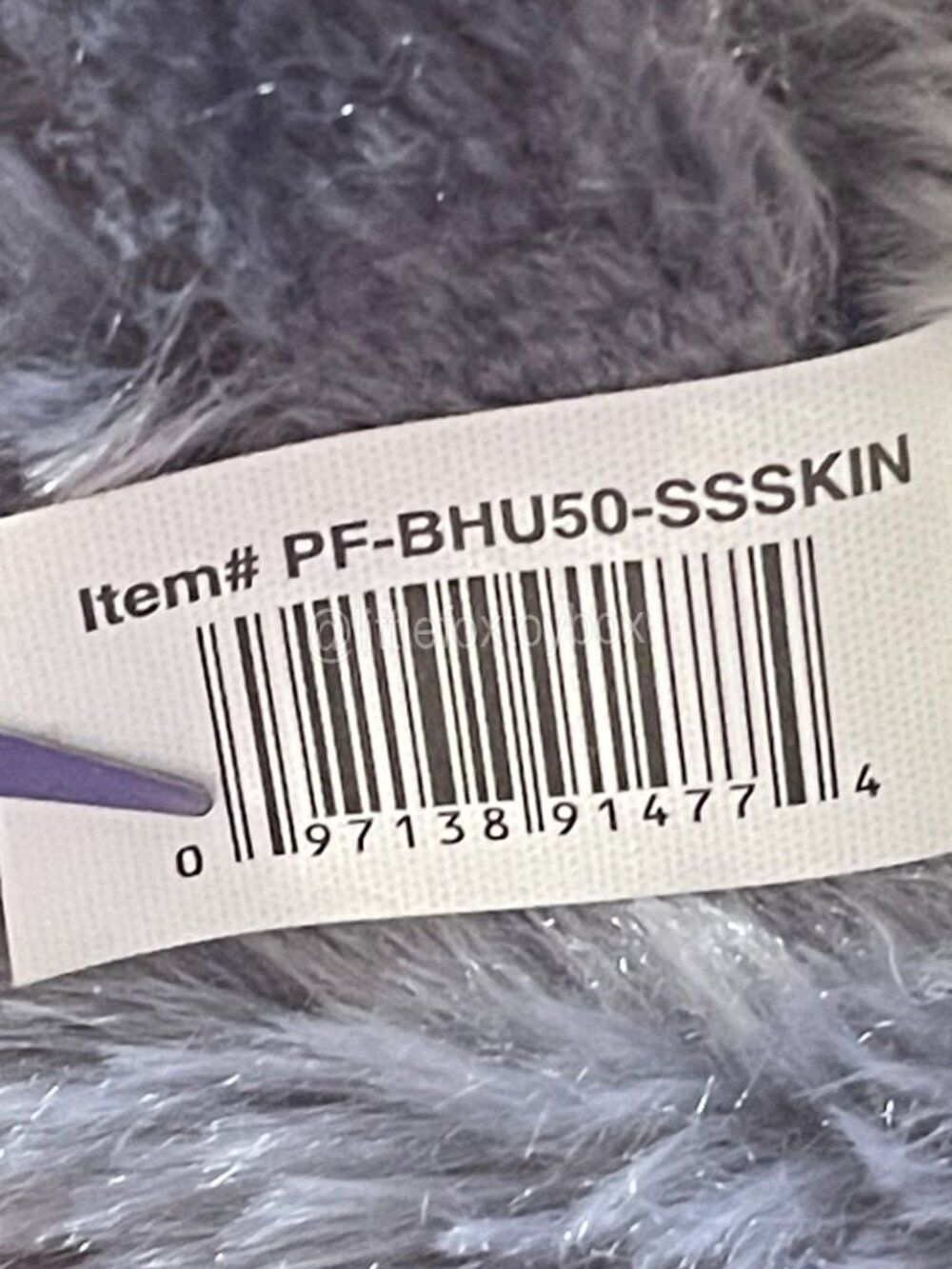 Nanco Belly Buddies Husky Plush PF-BHU50 Gray White Dog Sparkle Eyes ESSA Toy - Picture 9 of 13